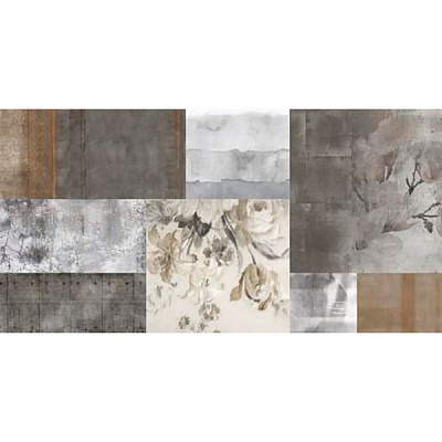 Плитка Allore Group Urban Intarsia W\DEC M NR Glossy 31x61 