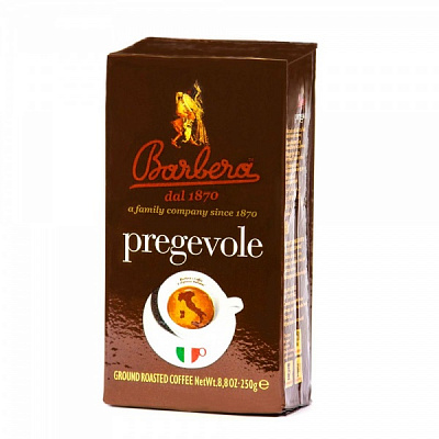 Кофе молотый Barbera Pregevole 250 г