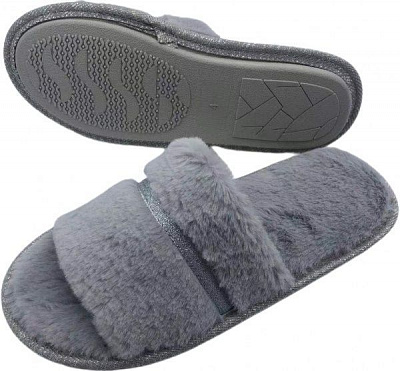 Капці домашні La Nuit Джулі р. 40 сірий