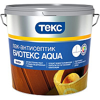 Лак-антисептик Текс Биотекс Aqua сосна 0.9 л