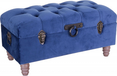 Скриня-пуф Shic S синій 71,5х37х36,5 см