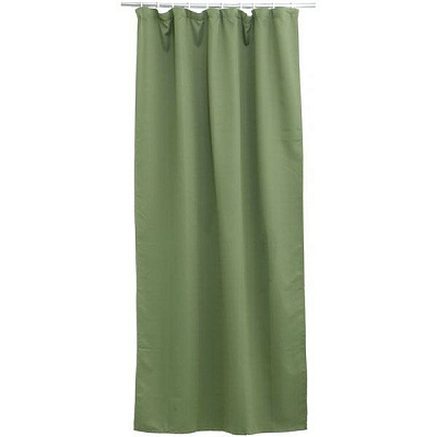 Штора-блэкаут Underprice Embossed Grid зеленая 150x275 см