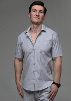 Рубашка Roksana Dionis 1509/69010 р. 46 серый