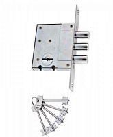 Замок врезной Avers 10.01 хром