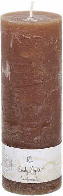 Свеча 7х20 см Каштановый (7,3),С-07 Candy Light