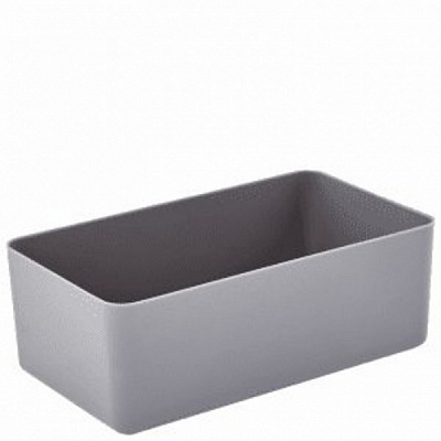 Лоток Алеана универсальный серый матовый 45x73x127 мм