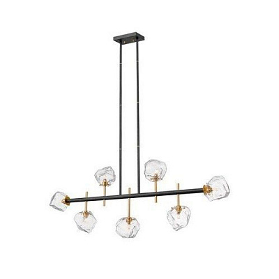 Светильник подвесной Zuma Line Rock 7x28 Вт G9 черный 