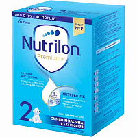 Сухая молочная смесь Nutrilon Premium+ 2 1000 г 5900852047213