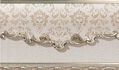 Плитка El Molino Poem Zocalo Oro Bone 15x25