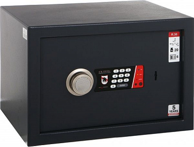Сейф мебельный одностенный Griffon R.30.K.E 