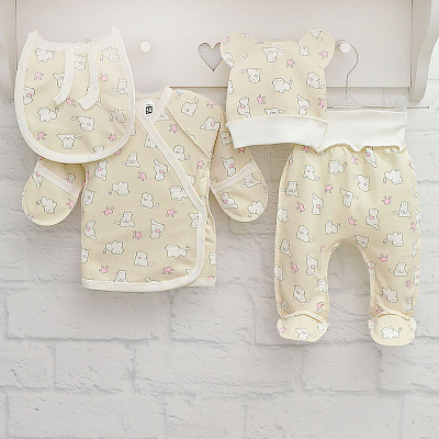 Комплект детской одежды Blanka Леля бежевый р.50-56 110905