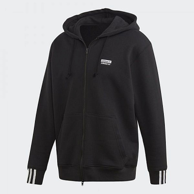 Джемпер Adidas R.Y.V. FZ HOODY ED7230 р. L черный