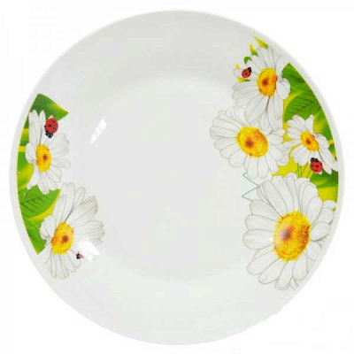 Тарілка обідня Квіти 19 см