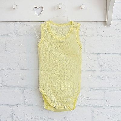 Боді-майка унісекс Blanka р.68 жовтий 110188