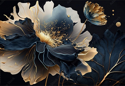 Репродукция Мистический цветок 60х80 60x80 см Арт Фемелі 