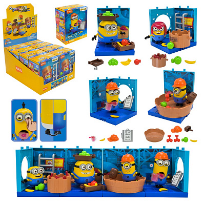 Фігурка-конструктор Blokees Minions серія 1 (4 види) 74839