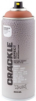 Фарба аерозольна Montana CRACKLE EFFECT RAL 8004 коричнева мідь мат 400 мл
