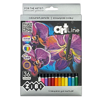 Карандаши цветные 36 цветов круглый ART Line ZiBi