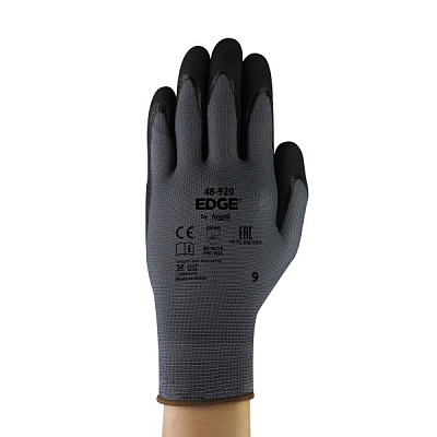Рукавички Ansell EDGE з покриттям нітрил M (8) 48-920-8