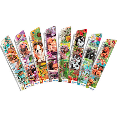 Набір закладинок для книг Собаки 8 шт. BM-1161 Бумагія