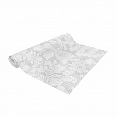 Доріжка (ранер) Сяйво біле срібло 40x140 см Прованс