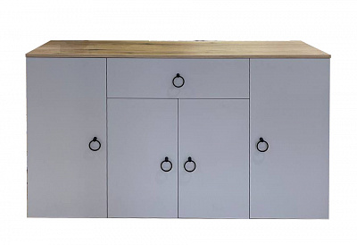 Комод напольный Kartissa Рубиста 4д1ш 1602x890x410 мм кашемир/кашемир (Рб-КМ-4д1ш)