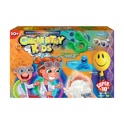 Набір для дослідів Danko Toys Chemistry Kids №3 CHK-01-03U