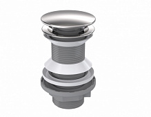 Донний клапан Bakimay click clack 1¼ ” з кришкою INOX