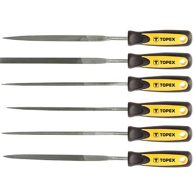 Набір надфілів Topex PREMIUM  6 шт. 06A010