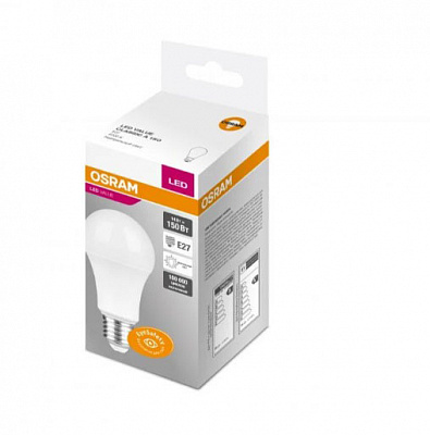 Лампа світлодіодна Osram 14 Вт A60 матова E27 220 В 4000 К 4058075057043