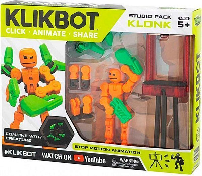 Игровой набор Stikbot для анимационного творчества Klikbot S1 (TST2600G) 