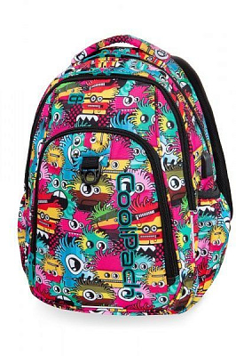 Рюкзак шкільний CoolPack Strike Usb Wiggly Eyes Pink B18047