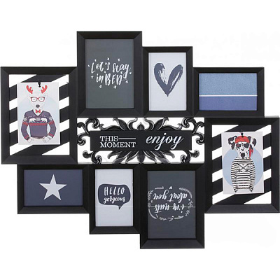 Коллаж Rock Dog Moment 8 фото 10x15/13х18 см черный 