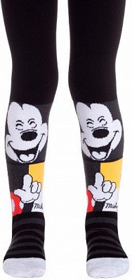 Колготки дитячі Conte-Kids DISNEY Міккі Маус 17С-130СПМ р.128-134 чорний