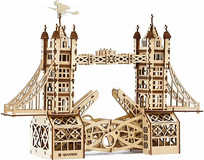 Конструктор дерев'яний Mr.Playwood Тауерский міст дерев'яний 3D 10002/03