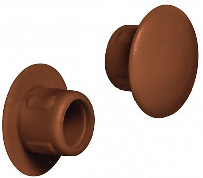 Заглушка для отвору 8/13 мм світло-коричнева 20 шт. Hafele