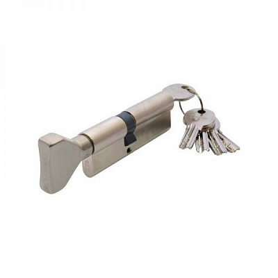 Циліндр ISEO R6 40x50 ключ-вороток 90 мм матовий нікель