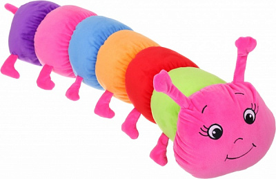 М'яка іграшка Копиця Гусеничка 15 см різнокольоровий 00276-1