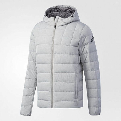 Куртка Adidas NUVIC HEATHER BQ8624 S світло-сірий