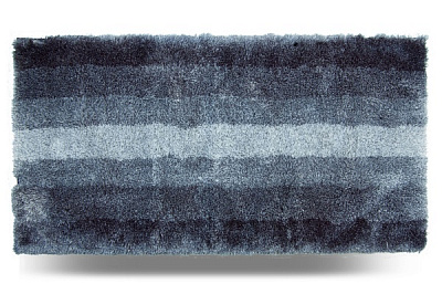 Коврик для ванной комнаты Dariana Pearl антибактериальный 60x120 см серый