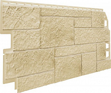 Панель фасадная VOX Solid Sandstone Creme 1x0,42 м (0,42 м.кв) 