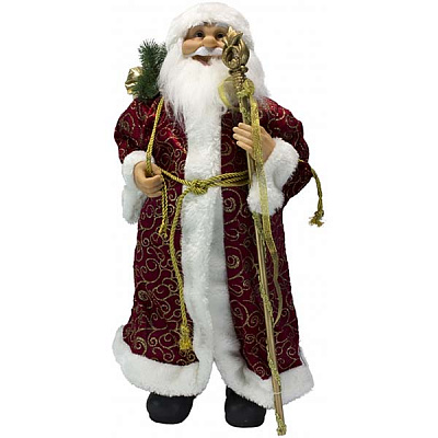 Фігура Дід Мороз червоний 60 см
