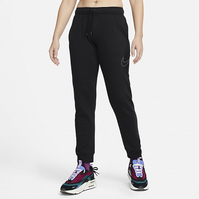 Штани Nike W NSW FLC GX MR JGGR FTRA DD5842-010 р. XS чорний