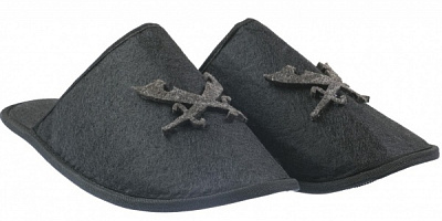 Тапки домашние FX Shoes FX shoes 2029 р.44/45 черный 
