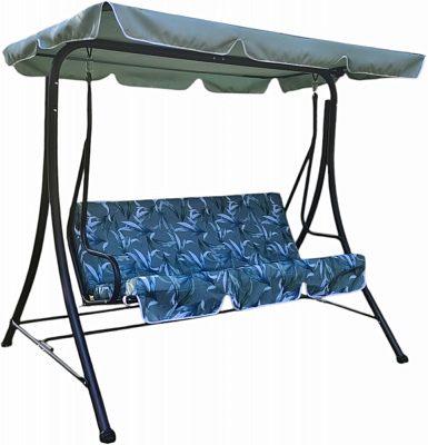 Гойдалка з навісом UP! (Underprice) SW103 Грейс-листя 190х125х164 см