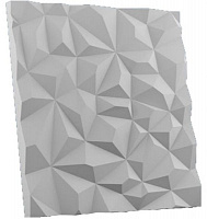 Плитка гипсовая 3D-панель Calipso Кристалы 0,25 кв.м 