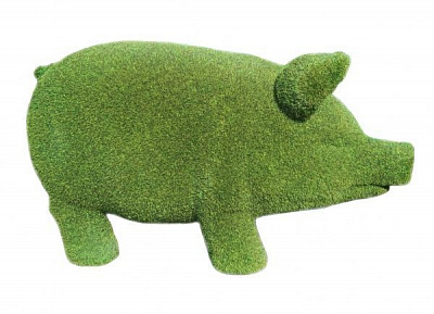 Фігурка декоративна PG-01 Green pig 35х15х18 см