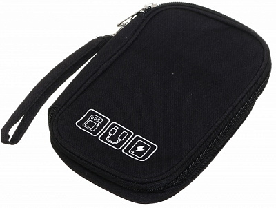 Органайзер для цифровых аксессуаров, комплектующих 18.5х11.5х4.5 cм черный RH532b 