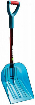 Лопата для снігу складана Plastkon Armstrong AUTO сапфір