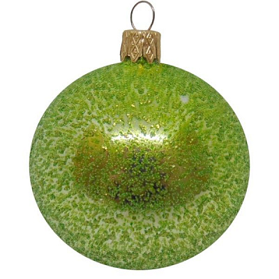 Куля новорічна d80 АХ17 2289 салатовий